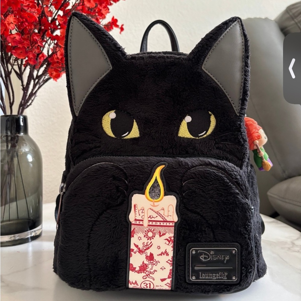 Loungefly Hocus Pocus Binx Cosplay “Grail” Mini Backpack HTF